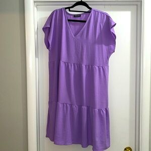 L Heimish Purple Dress-NWOT